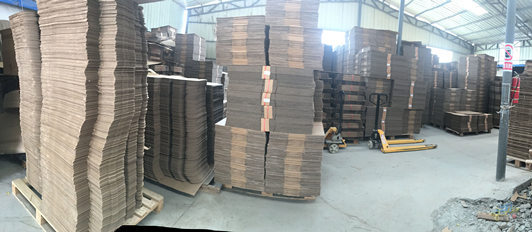 瓦楞紙箱生(sheng)産